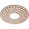 Ekena Millwork Fink Wood Fretwork Pierced Ceiling Medallion, Cherry, 20"OD x 7 1/4"ID x 1/4"T CMWP20X20X0250FFCH - alternate 3